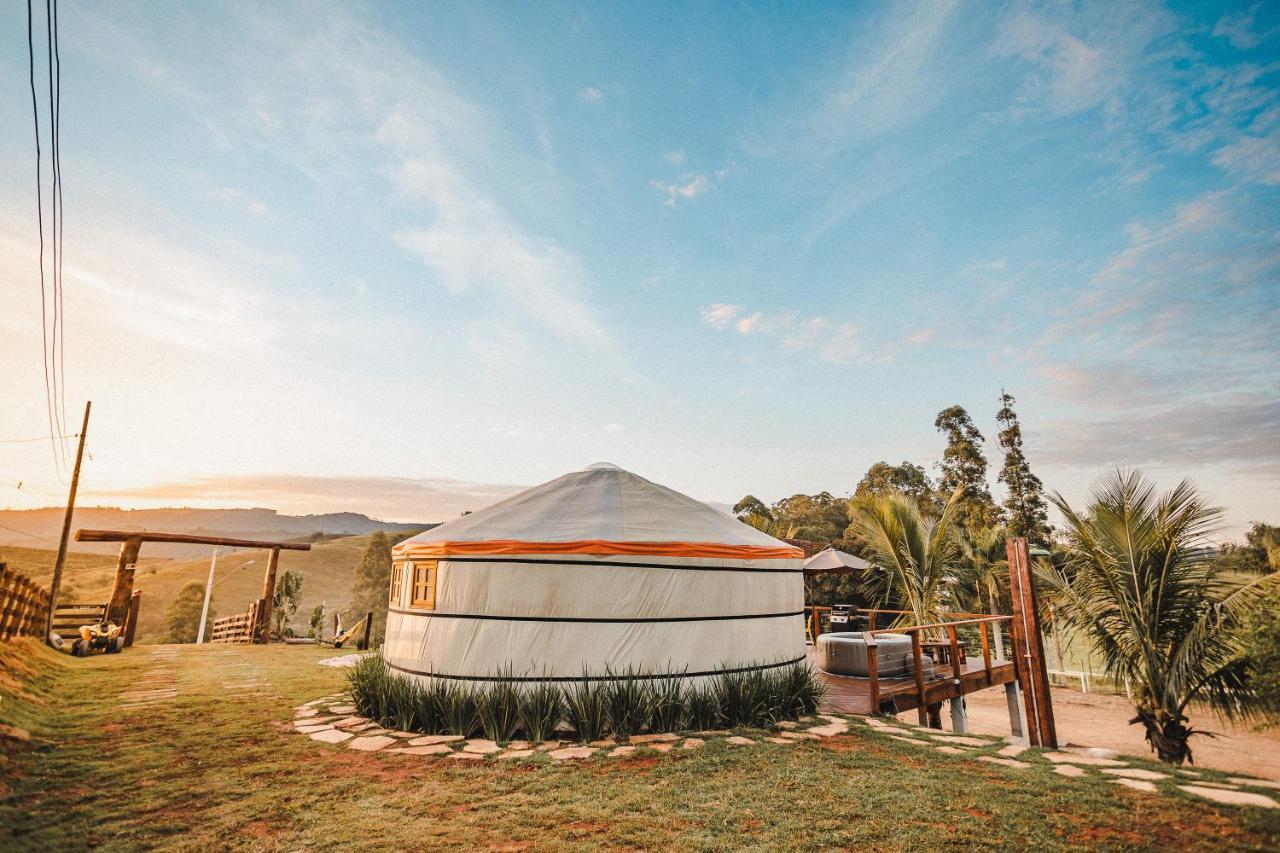 Yurt, Romantico E Luxuoso, Natureza E Cachoeiras Hotel Jacutinga Exterior photo